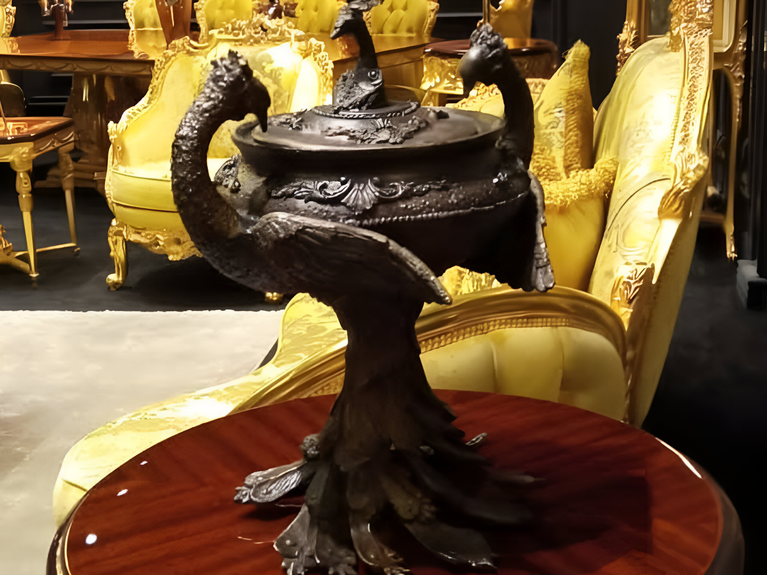 Simurgh Bronze Candy Dish – A Symbol of Elegance and Legacy